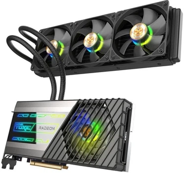 Видеокарта Sapphire AMD Radeon RX 6950 XT 16GB TOXIC Limited Edition (11317-01-20G) (11317-99-92G) (GDDR6, 256 bit, PCI-E v4.0 x16) FR - Refurbished