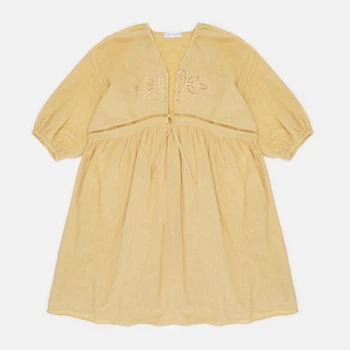 Сукня коротка літня жіноча Primark 3639905 XL Гірчична (KAY2000001654231)