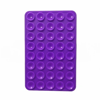 Універсальний силіконовий тримач-липучка для телефону на 40 присосках Lipper Purple