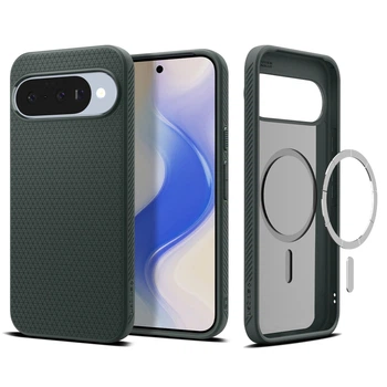 Чехол Spigen Liquid Air MagFit для Google Pixel 10/10 Pro Abyss Green (ACS09696)