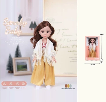 Лялька 34 см з імітацією скляних очей Star Toys Factor Co (MN 339)