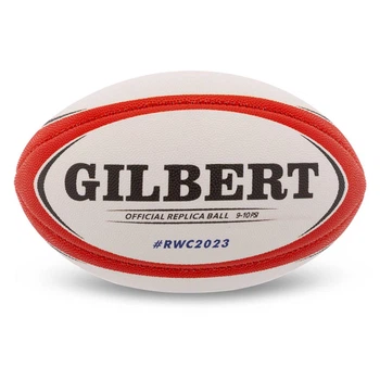 Мяч для регби детский Mini Gilbert 6586-7 размер №1 White-Red