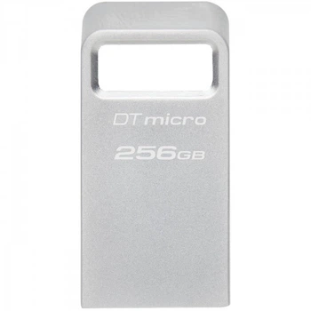 Флешка USB Kingston DataTraveler Micro 256Гб USB 3.2 Gen 1 Metal Retail (DTMC3G2/256GB)