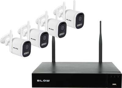 Zestaw monitoringu Blow BL-W5BP4/WiFi/1TB (5900804136392)