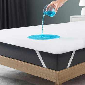 Наматрацник Aqua Stop 180×200 см IDEIA з резинками по кутах, захисний, водонепроникний, водовідштовхувальний