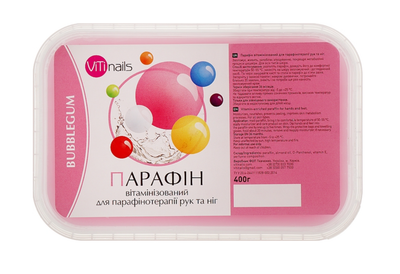 Парафин витаминизированный ViTi nails для рук и ног "Bubblegum", 400 г
