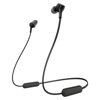 Навушники-гарнітура SONY WI-XB400 Bluetooth з мікрофоном Black
