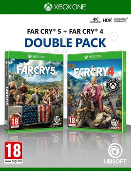 Gra Xbox One Far Cry 4 + Far Cry 5 Double Pack (Blu-ray płyta) (3307216134541)