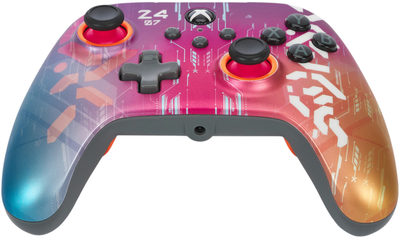 Kontroler PowerA Xbox X/S Advantage Enhanced Wired Controller – Cyber Style (0617885059919)