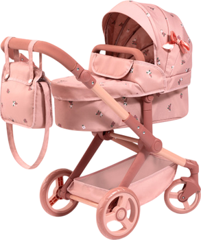 Wózek dla lalek Bayer Design Xeo 2 w 1 Pink (4003336170269)