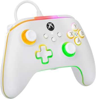 Kontroler PowerA Xbox X Advantage Wired Controller - White – Lumectra (0617885055713)