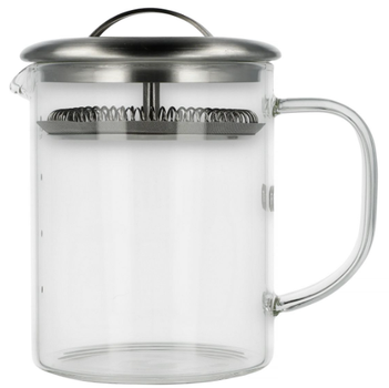 Глечик з заварником Paper & Tea Cylinder Pot скляний 400 мл (4055743012335)