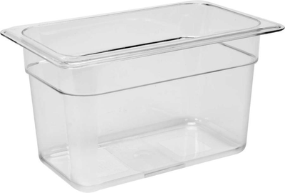Pojemnik gastronomiczny Yato GN 1/4 przezroczysty 26.5x16.2x15 cm (5906083004681)