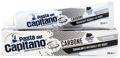 Зубная паста Pasta Del Capitano Carbone c углем, 100 мл