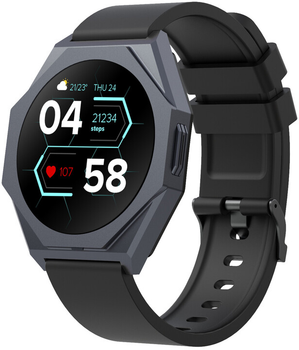 Смарт-годинник Canyon Otto SW-86 Black (CNS-SW86BB)