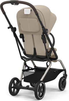Прогулянкова коляска спортивна Cybex Eezy S Twist+ 2 TPE Almond Beige Gold (4063846450527)