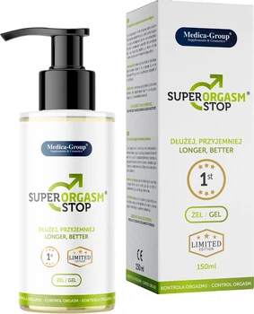 Гель Medica-Group Super Orgasm Stop Gel для затримання еякуляції для чоловіків 150 мл (5905669259170)