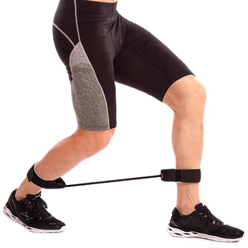Латеральний амортизатор для ніг SP-Planeta Ankle Speed Bands (латекс, поліестер, синтетична повсть, розмір джгута-250х10х4мм) (T230)