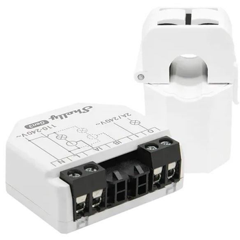 Лічильник енергії Shelly Relais "EM Gen3" WLAN Stromzahler Messfunktion inkl. 1x 50A Klemme (3800235261873)