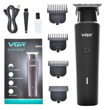 Аккумуляторный триммер для для стрижки волос VGR V-933