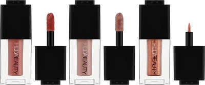 Набір - Huda Beauty Mini Matte & Metal Melted Shadows Soft Pinks (eye/shadow/1mlx3) (1261723-196130)