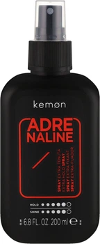 Неаерозольний лак для волосся - Kemon Adrenaline Spray 200ml (1424981-26993409)