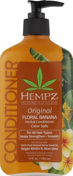 Кондиціонер відновлювальний "Ориджинал" - Hempz Original Floral Banana Herbal Conditioner With Vegan Biotin & Aloe Vera 500ml (1285705-22542458)