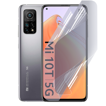 Плёнка гидрогелевая для Xiaomi Mi 10T 5G 2020 МАТОВАЯ противоударная прозрачная