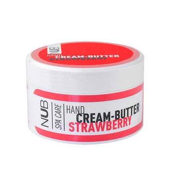 Крем-баттер для рук питательный NUB Hand Cream-Butter Strawberry 200 мл