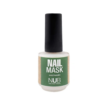 Маска для нігтів зміцнювальна з кератином вовни NUB Nail Mask 15 мл