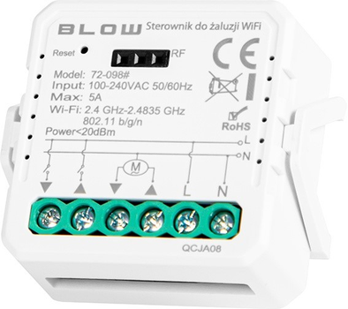 Inteligentny sterownik do żaluzji Blow Wi-Fi Tuya (5900804146933)