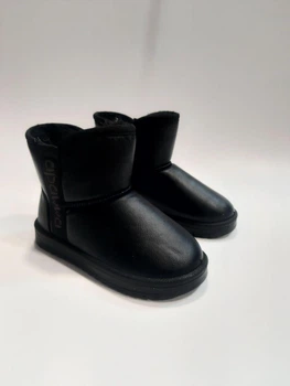 Зимние угги для девочки Apawwa 881 Z black черные р.25 - 15,5 см