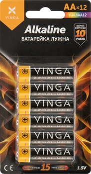 Батарейки Vinga Alkaline AA LR6 12 шт (VJABAA12)