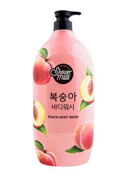 Гель для душа KeraSys Shower Mate Natural Peach 1200 мл (8801046324776)