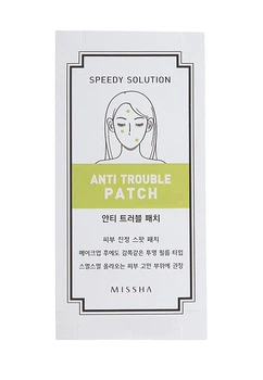 Набор патчей против прыщей Missha Speedy Solution Anti Trouble Patch Set 12 г (8806185764483)