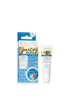 Інтенсивно зволожувальний бальзам для губ Eveline Juicy Kisses Coconut Cocktail 12 мл (5903416007395)
