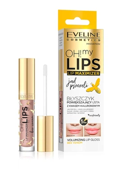 Блеск для увеличения объема губ Eveline Cosmetics Oh! My Lips – Lip Maximizer пчелиный яд (4.5 мл) (5903416001898)