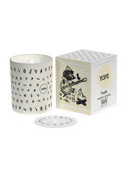 Свеча декоративная Yope ароматическая Vanilla 200 г (5900168901087)