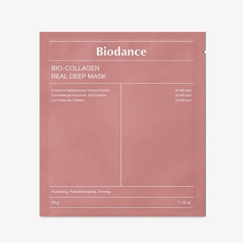 Ночная гидрогелевая маска Biodance Bio Collagen Real Deep Mask с коллагеном 34 г (8809937360834)