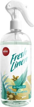 Освежитель воздуха Elix Mist Dewy Linen спрей 500 мл (5906074151561)