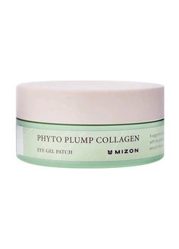 Патчи для кожи вокруг глаз Mizon Phyto Plump Collagen Eye Gel Patches с фитоколлагеном 60 шт (8809663754273)