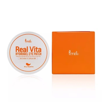 Гидрогелевые патчи для глаз Prreti Real Vita Hydrogel Eye Patch с витамином C 60 шт (8809541199240)