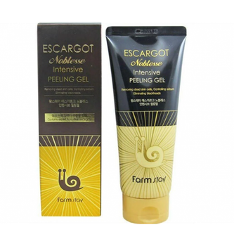 Пілінг-Гель із равликовим муцином farmstay escargot noblesse intensive peeling gel 180 мл (8809469770040)
