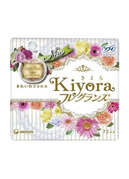 Ежедневные гигиенические прокладки Sofy Kiyora Happy Floral 72 шт (4903111330997)
