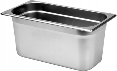 Pojemnik gastronomiczny Yato GN 1/3 ze stali nierdzewnej 32.5x17.6x15 cm (5906083861147)