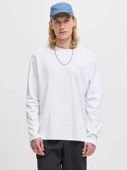 Лонгслів чоловічий Jack & Jones 12282697 XL Bright White (5715730048363)