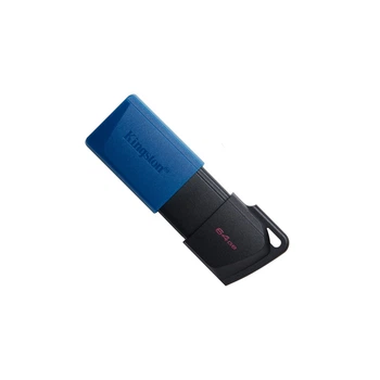 USB флеш 64 Гб Kingston Exodia M black blue