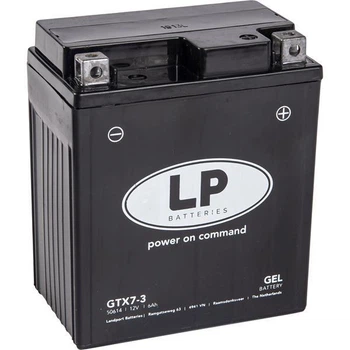 Акумулятор для мототехніки Landport GEL 12V 6Аг 90А (EN) LTX7-3 R+
