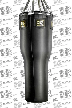Боксёрский мешок гильза Black «Карат» 120×45 см, 70 кг