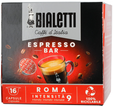 Кава в капсулах Bialetti Roma 16 шт (8001306965026)